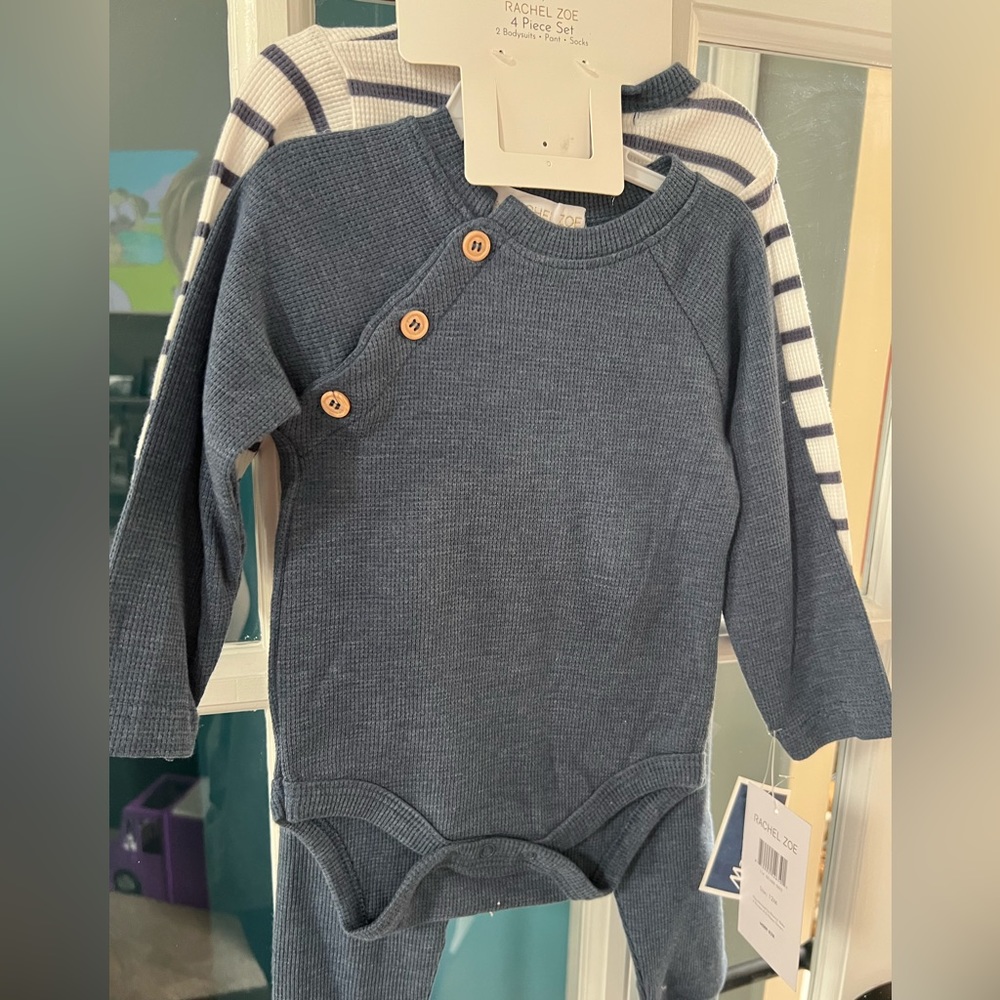 NWT Baby by Rachel Zoe 3 Piece Set